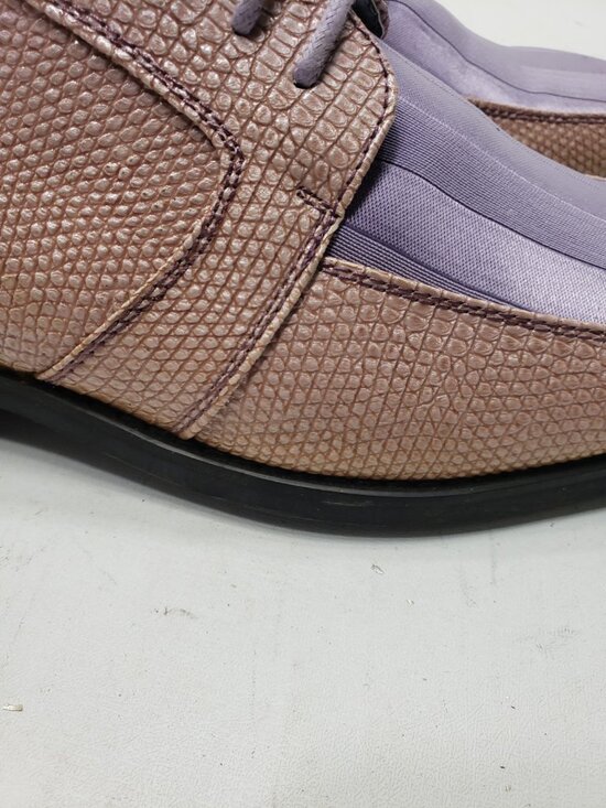 Viotti 163ST-058 Men’s Purple Textured Square Toe Dress Shoes Size 8.5 main image 11